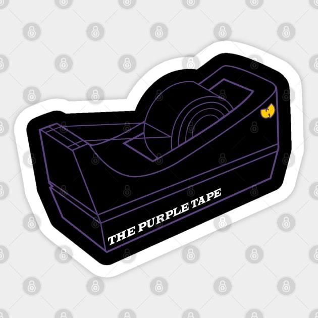 The Purple SCOTCH Tape Sticker by DIGABLETEEZ